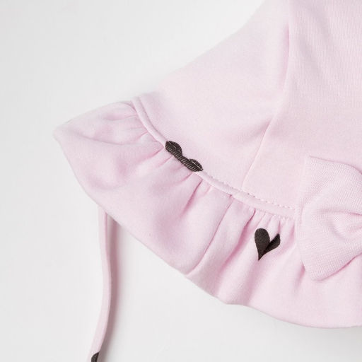 Панамка «Крошка Я. Сердечки», размер 44, розовая