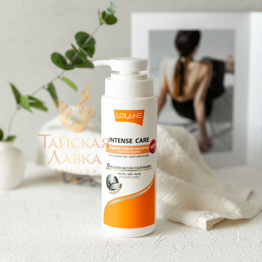 Шампунь Мицеллярный для Объема Кератиновое Восстановление LOLANE
400 мл