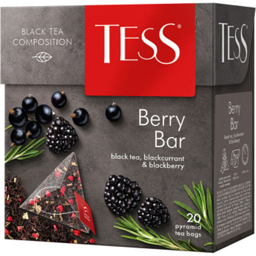 Чай Tess пирамидка Berry Bar 20п
