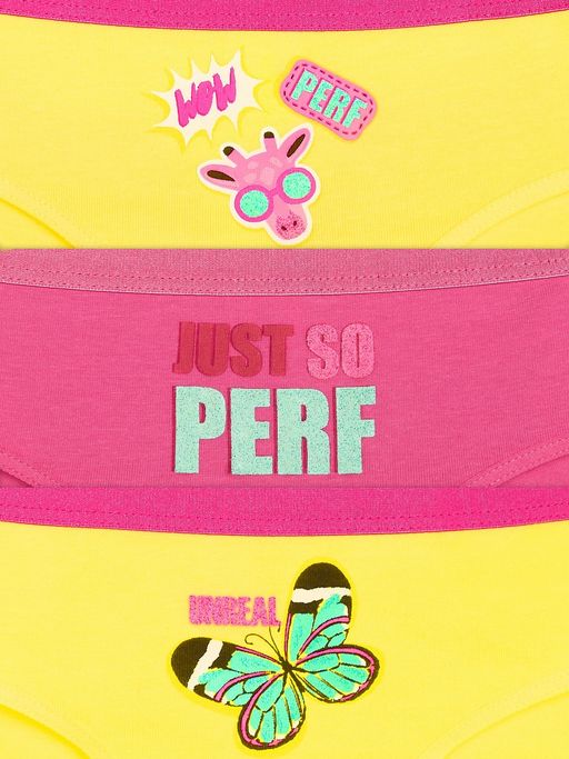 GULB3284/1(3шт. в упаковке) трусы для девочек - Pelican фото 2