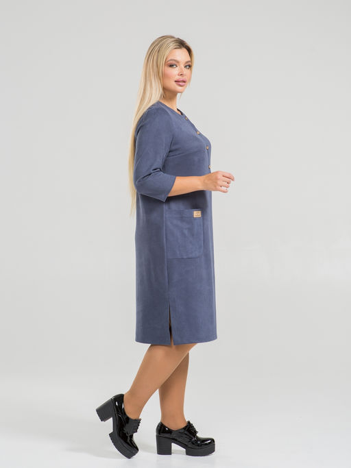 Платье 1373 джинсовый