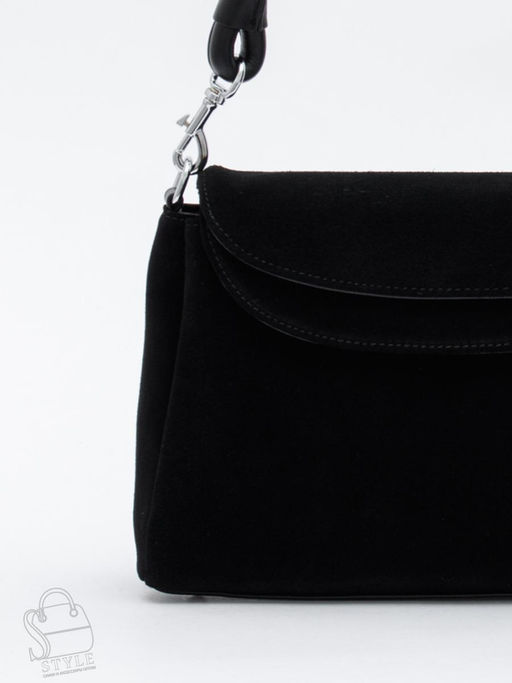 Сумка женская кожаная 0037VG black Vitelli Grassi