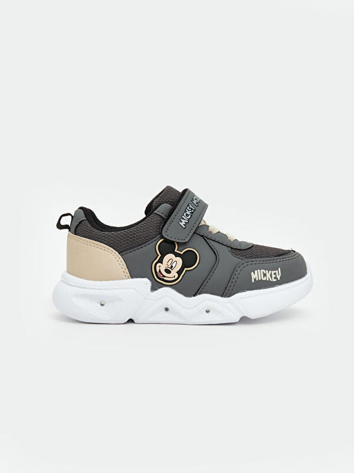 Mickey Mouse Bask?l? K?z Bebek Spor Ayakkab?