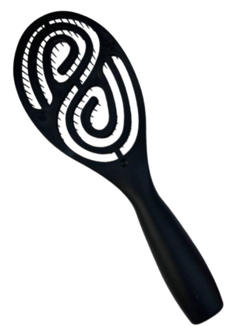 Rama Rose Расчёска для волос продувная фигурная K2021L, пластик, в ассортименте