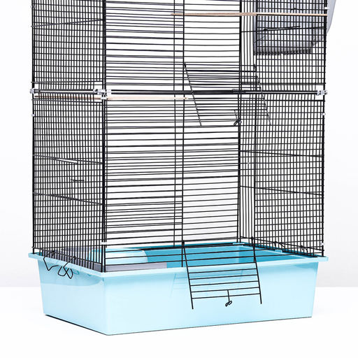Клетка для шиншиллы Пижон №10, разборная, 58 х 40 х 88, бирюзовая - Simaland фото 5
