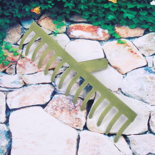 Цена за 2 шт. Грабли прямые 14 зубьев металлические d30мм