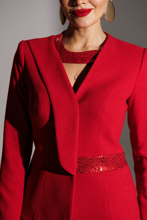 Костюм Мода Юрс 25-2888 красный