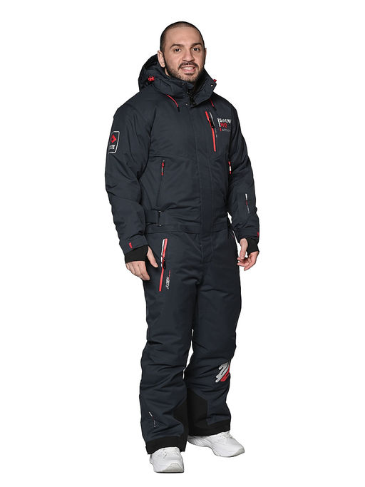 Комбинезон A-89031 Темно-серый