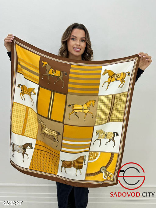 Платок женский с рисунком