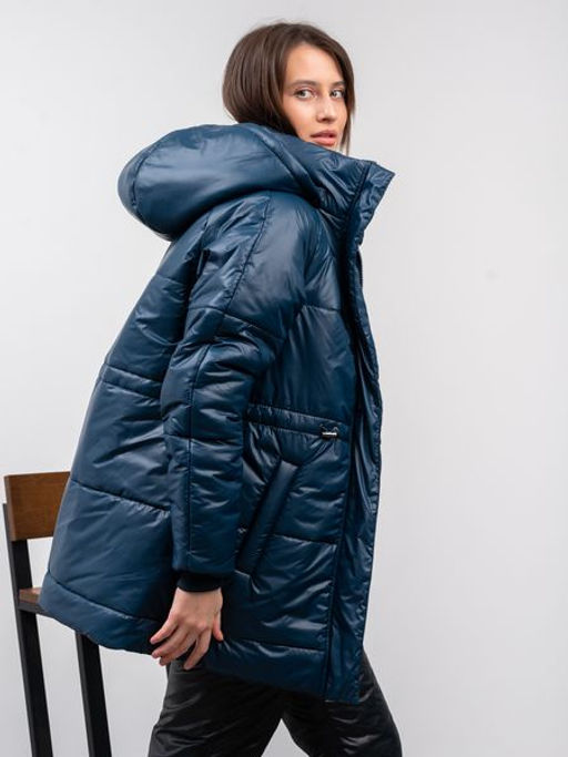 Костюм зимний, горнолыжный Арктика синий-черный - Yollochka фото 4