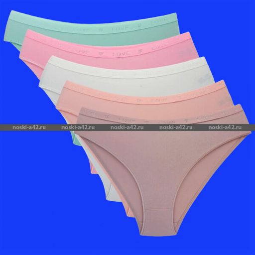 Цена за 5 шт. Трусы женские Турция большие размеры арт. 112174-2 3XL (50-52) - For you фото 2