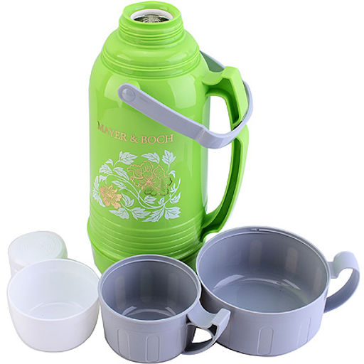 31416 Термос 1,8л + 3 чашки ст/колба MB (х12) - Mayer&boch фото 2