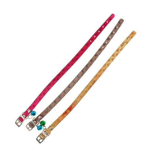 Ошейник перламутровый Пятнашки, 30 х 1 см, микс цветов - Пижон фото 4