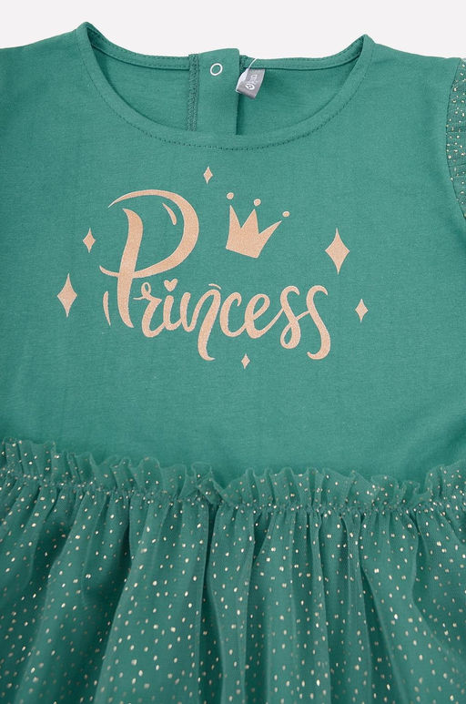 Crockid _ К 5704/темно-зеленый платье д/дев яс