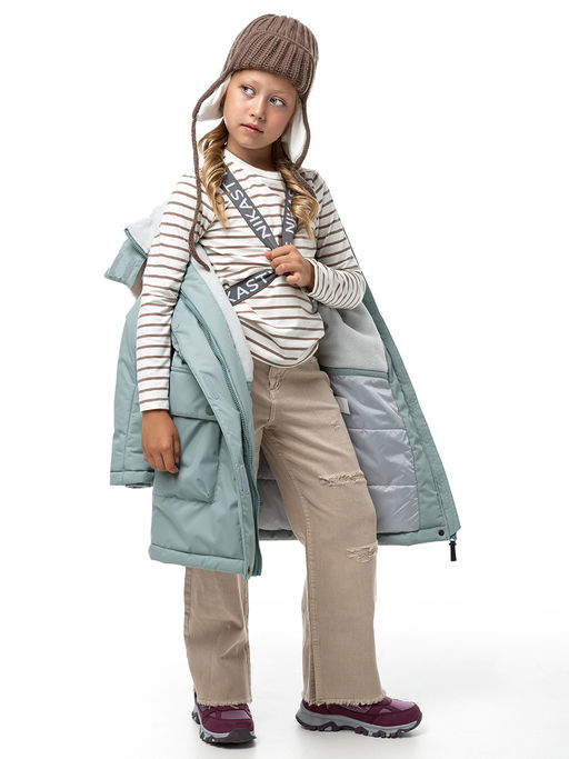 ПАРКА 5з3824 беж - Nikastyle фото 20