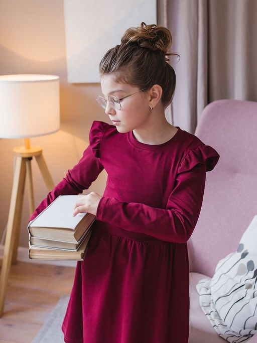 Платье s0139 - Радужный хлопок фото 3