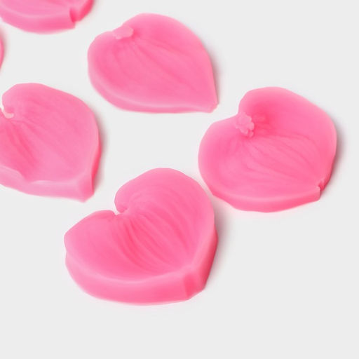 Набор молдов Сердца, силикон, 4 пары, розовый - Simaland фото 3