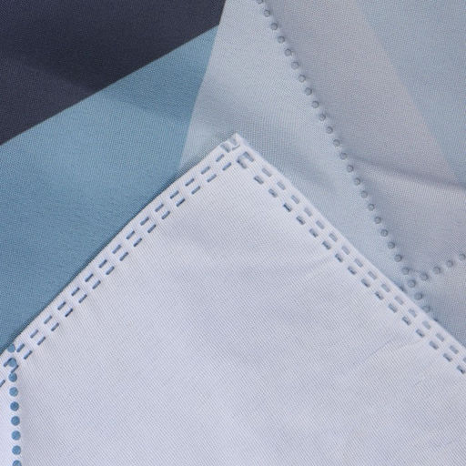 Покрывало 1.5-спальное «Этель» Blue iceberg, 145×210±5 см, микрофибра