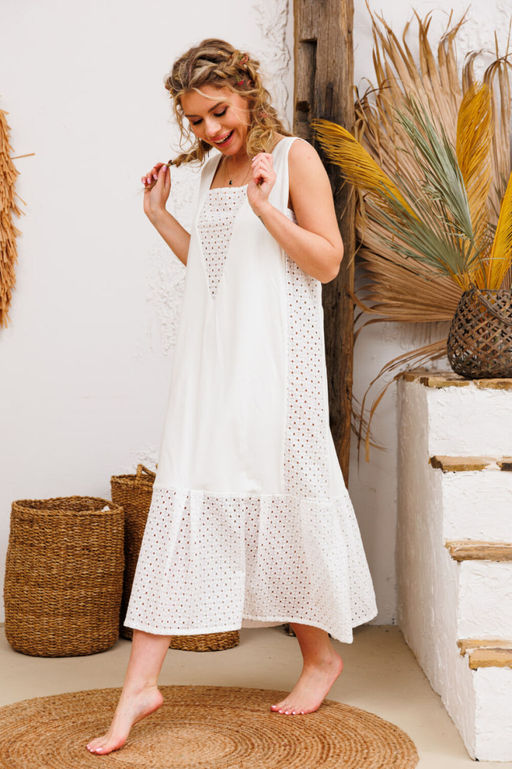 Платье AMORI 9729 белый  фото 6