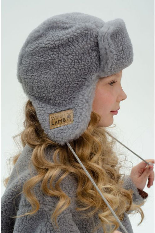 Шапка ушанка ДЕТСКАЯ - Woollamb фото 28