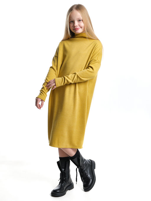 Платье для девочки UD 7849 горчичный - Mini maxi фото 7