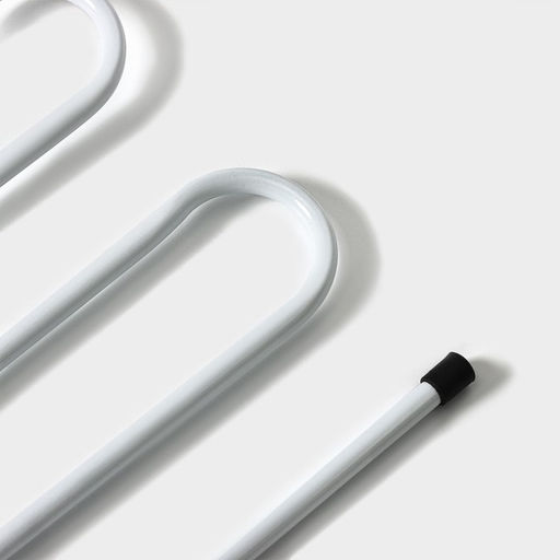 Цена за 2 шт. Вешалка для брюк и юбок «Змейка», 33×34 см, МИКС