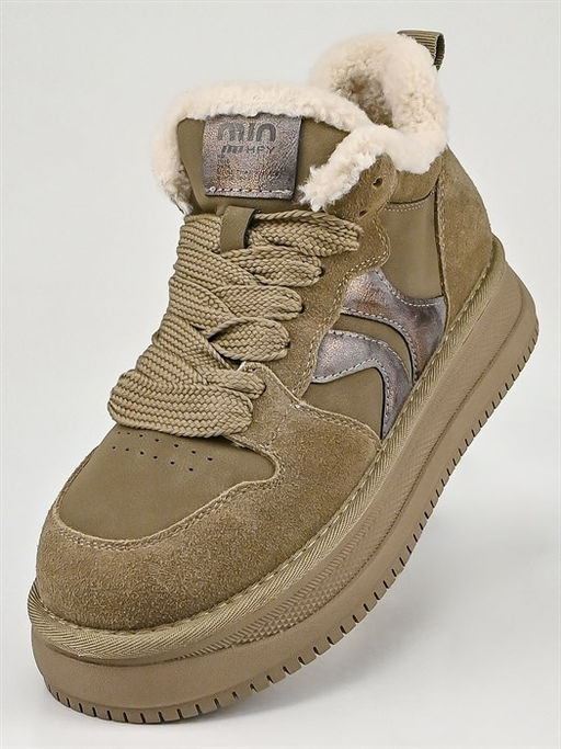 Кеды женские зимние теплые/ Ботинки зимние A400-3M - Piniolo фото 3