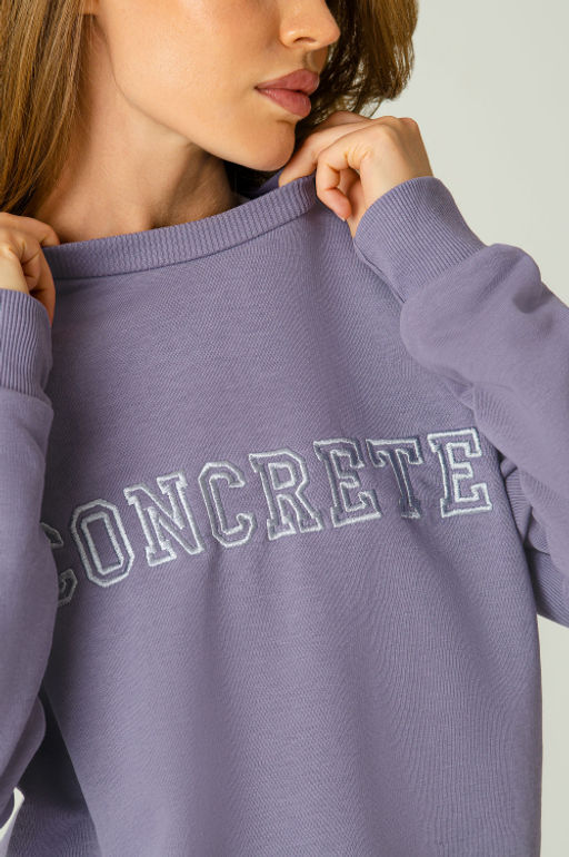 Арт. 2520/2 Костюм с брюками женский 44-52 (5 шт) Цвет:верх-сиреневый,низ-сиреневый