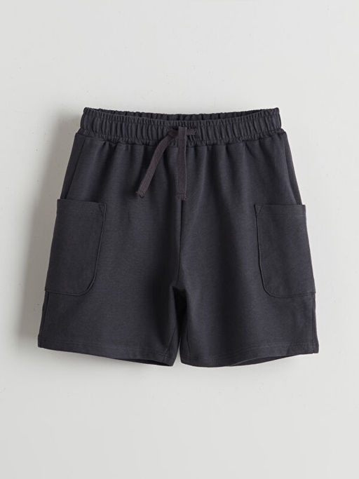 Basic Beli Lastikli Ba?c?kl? Erkek ?ocuk ?ort