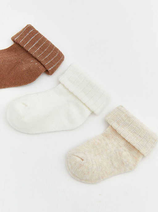 Basic Erkek Bebek Soket ?orap 3l?