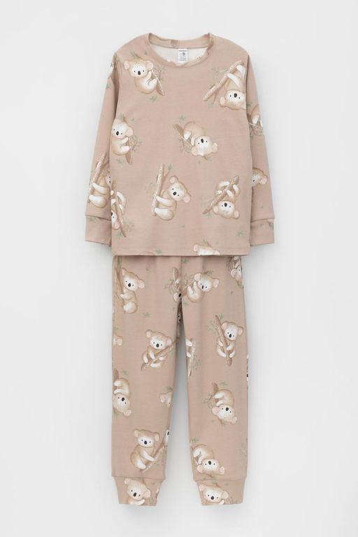 К 1552/какао,коалы пижама дет - Crockid фото 2