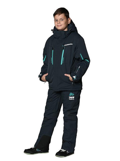 Костюм T-89200 Темно-серый