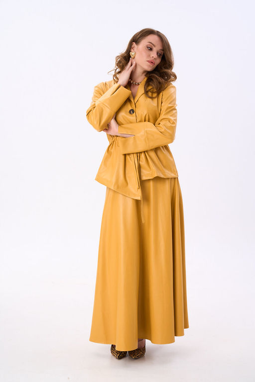 Костюм NIKVA н917-9 горчица фото 6