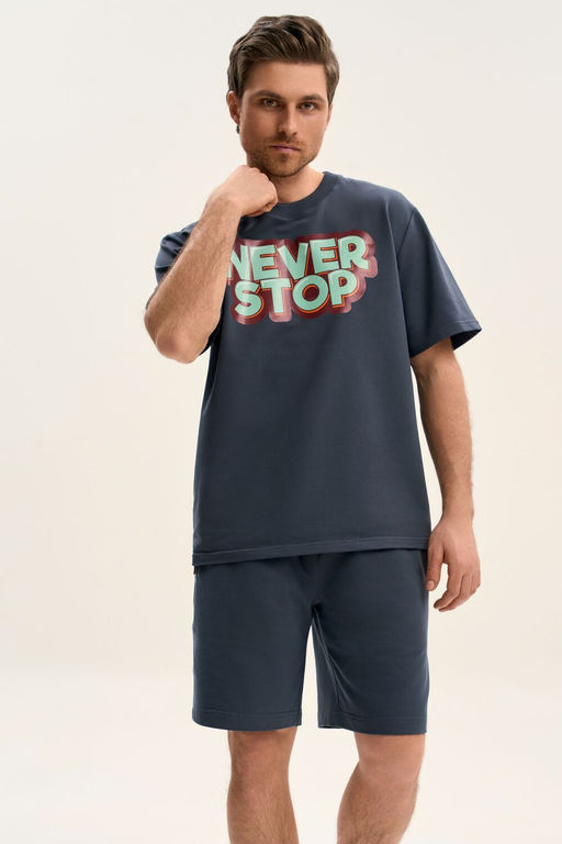 Футболка GO M1001NS/30-03.176-182 графит