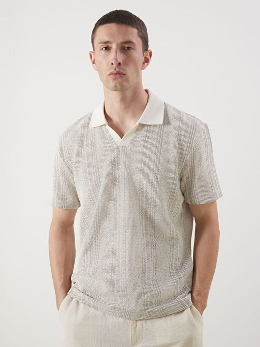 Polo Yaka K?sa Kollu Erkek Ti??rt