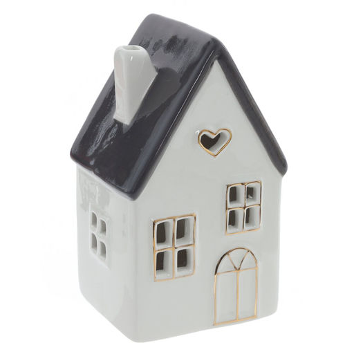 Изделие декоративное "Домик" с подсветкой (LR44x2), L8,5 W7 H14 см, 2в.