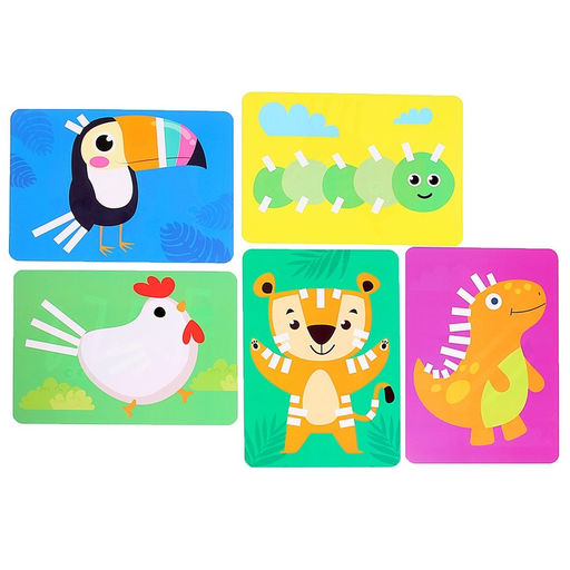 Развивающий набор Умный скотч. Животные - Iq-zabiaka фото 3