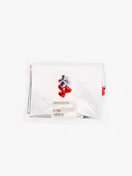 Воздушный шар фольгированный 18" «Сердце», набор 12 шт.