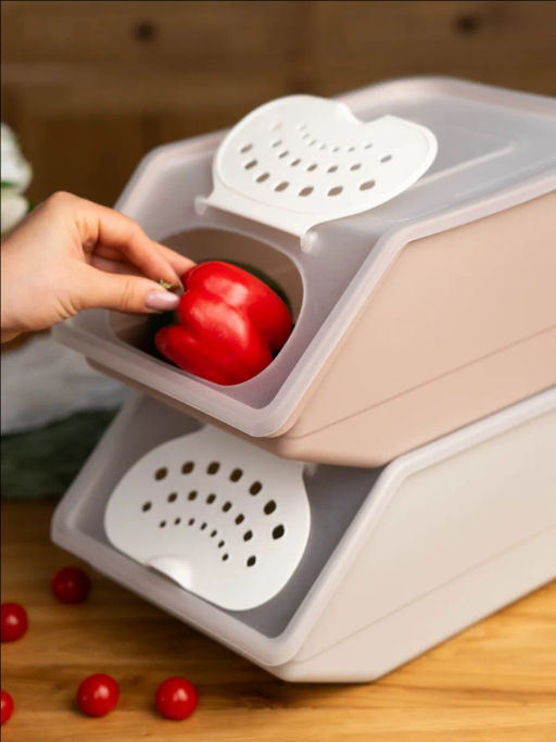 Контейнер для овощей 7,6л 14,8*32,3*22см - Полимербыт фото 21