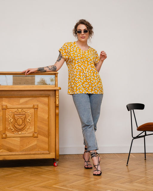 Футболка из штапеля - Sahar art lab фото 2