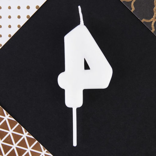 Свеча-цифра в торт 4 - Страна карнавалия фото 3