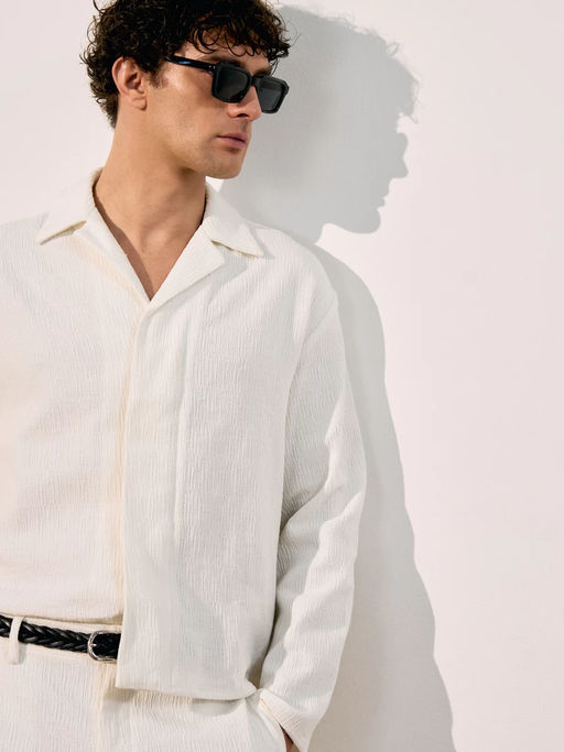 Рубашка из льна / Zarina фото 2