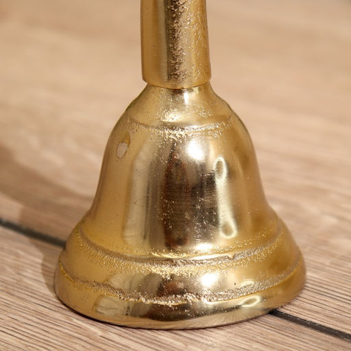 Колокольчик «Олень», 7.5×7.5×19 см, алюминий