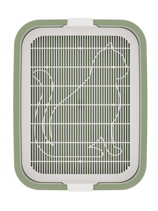 Лоток для кошек "Юта" ALTA (оливковый) М9063