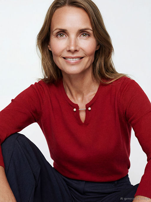 Bisiklet Yaka Kad?n Triko Kazak