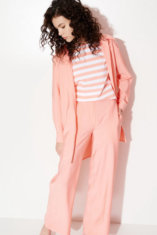 Костюм из вискозы Gillian (Цвет: Лосось) - Morozov Amavie фото 3