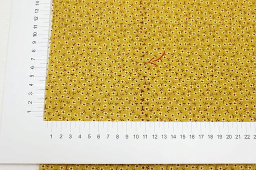 Вискоза с хлопком Арабис на горчичном, СОРТ2, ш.1.45м, хл-70%, вискоза-30%, 90гр/м.кв - Купава фото 11