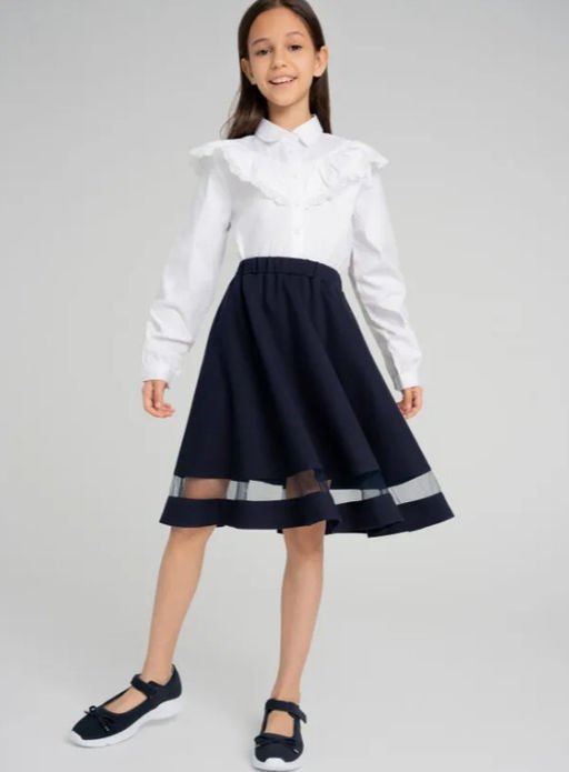 22327066 Блузка текстильная для девочек - Playtoday фото 3