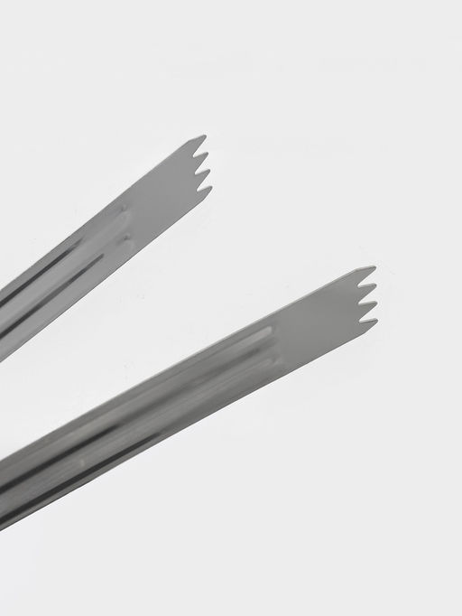 Ведро для льда «Октогон», 900 мл, 15×13×12.5 см, с щипцами, стекло, прозрачное