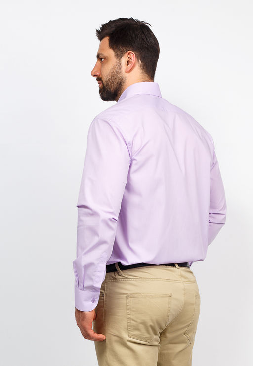 Сорочка мужская длинный рукав CASINO c730/1/pur фото 8